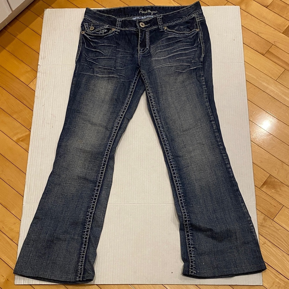 Amethyst Jeans Women's Dark Wash Boot Cut Jeans
